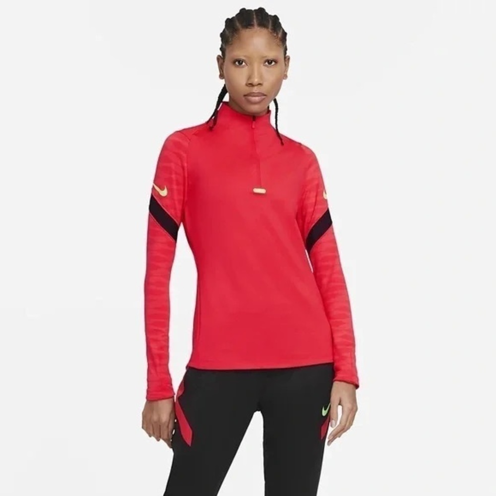 NWT Nike Women's Strike Soccer Pullover Top Sz XS